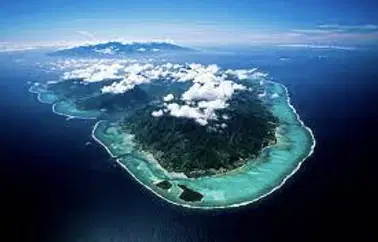 Vol autour de Tahiti (Grande ile + presqu'ile) + Moorea