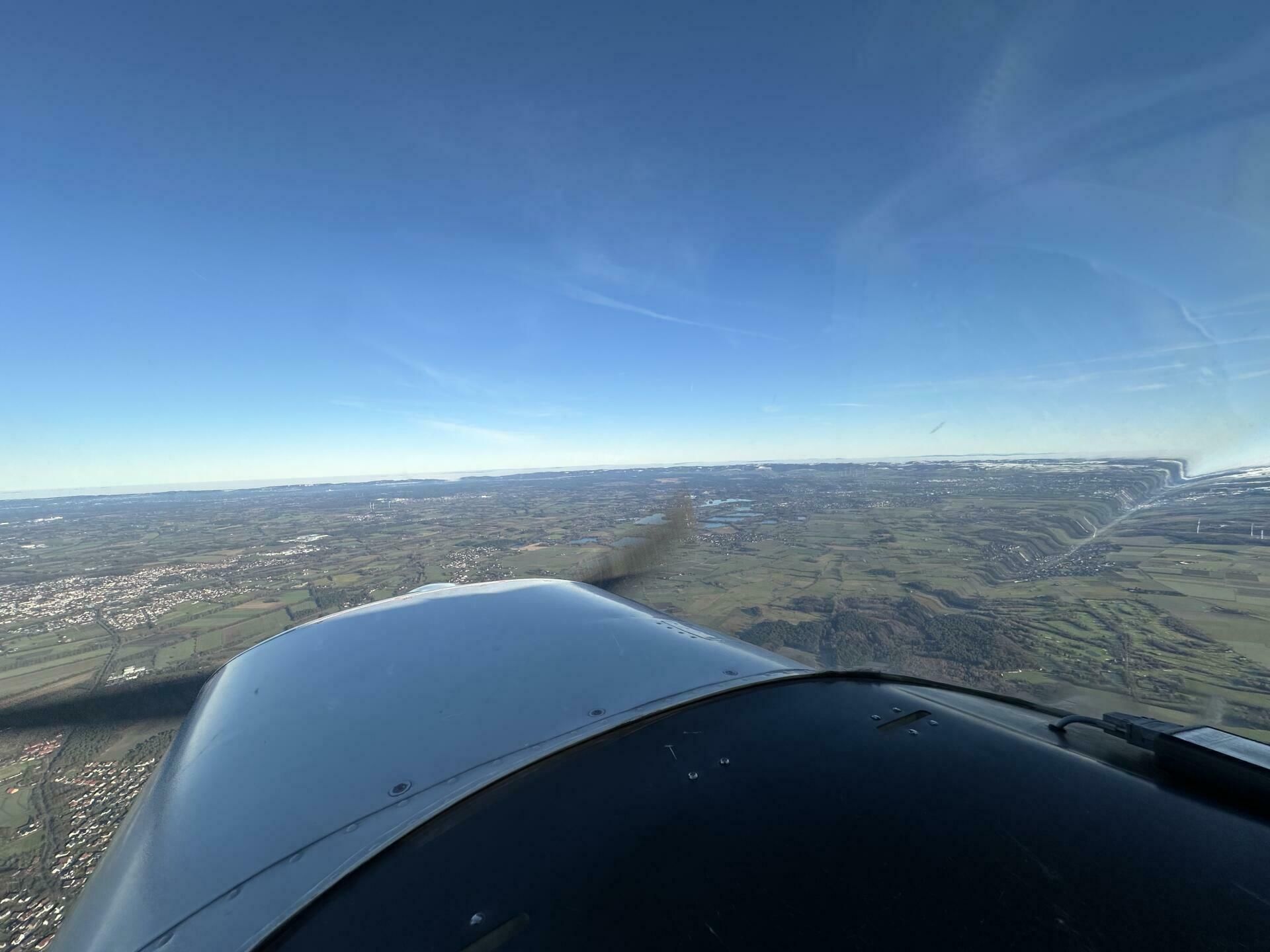 Aussicht über Windelsbleiche aus der ersten Reihe