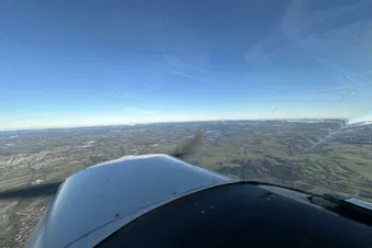 Aussicht über Windelsbleiche aus der ersten Reihe