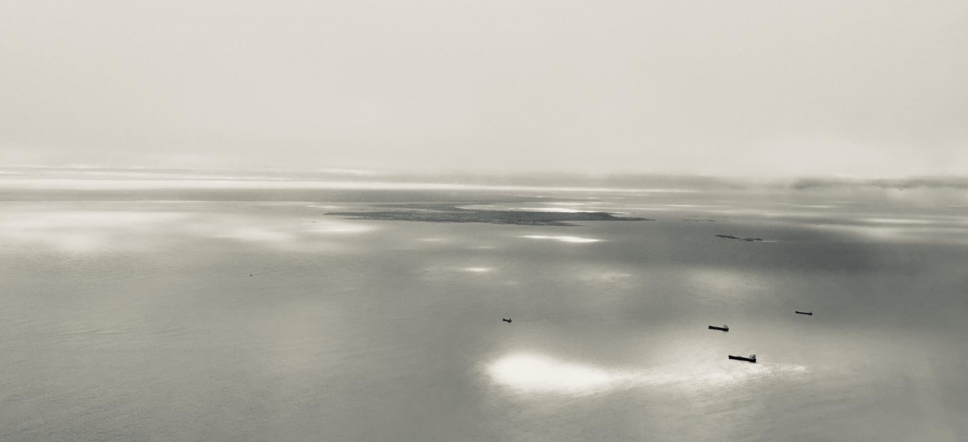 Baie de La Baule et survol de la Loire