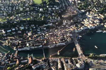 Rundflug über die Zentralschweiz