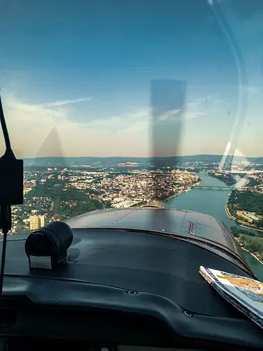 Rundflug entlang der Rheins