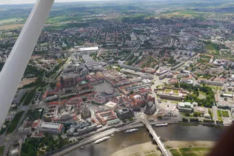Dresden - Sächsiche Schweiz - Moritzburg - Rundflug