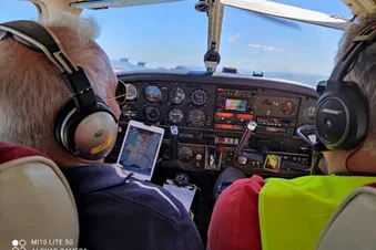 Cockpit view