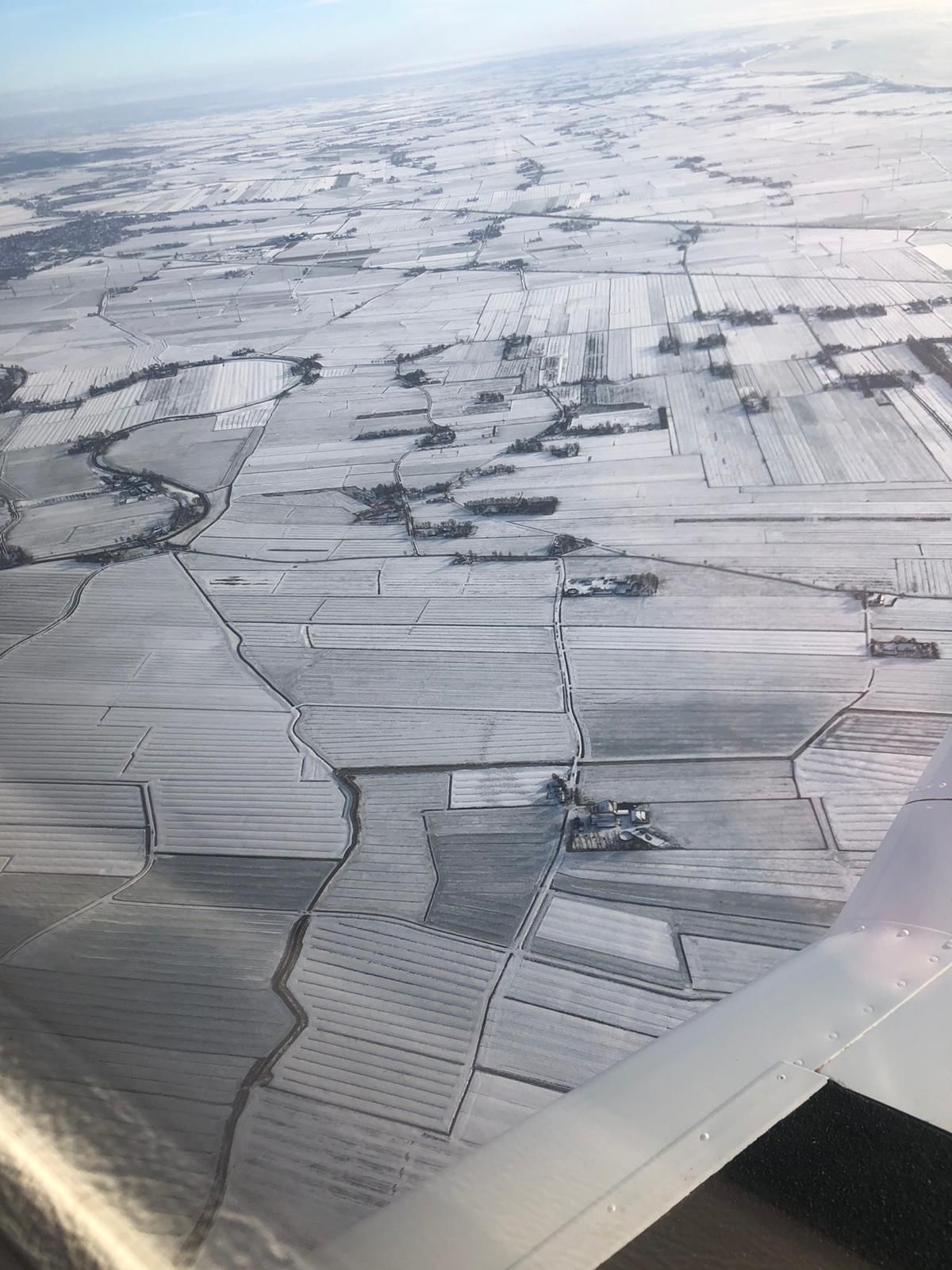Im Winter entlang der Nordsee, optimal für zwei Passagiere