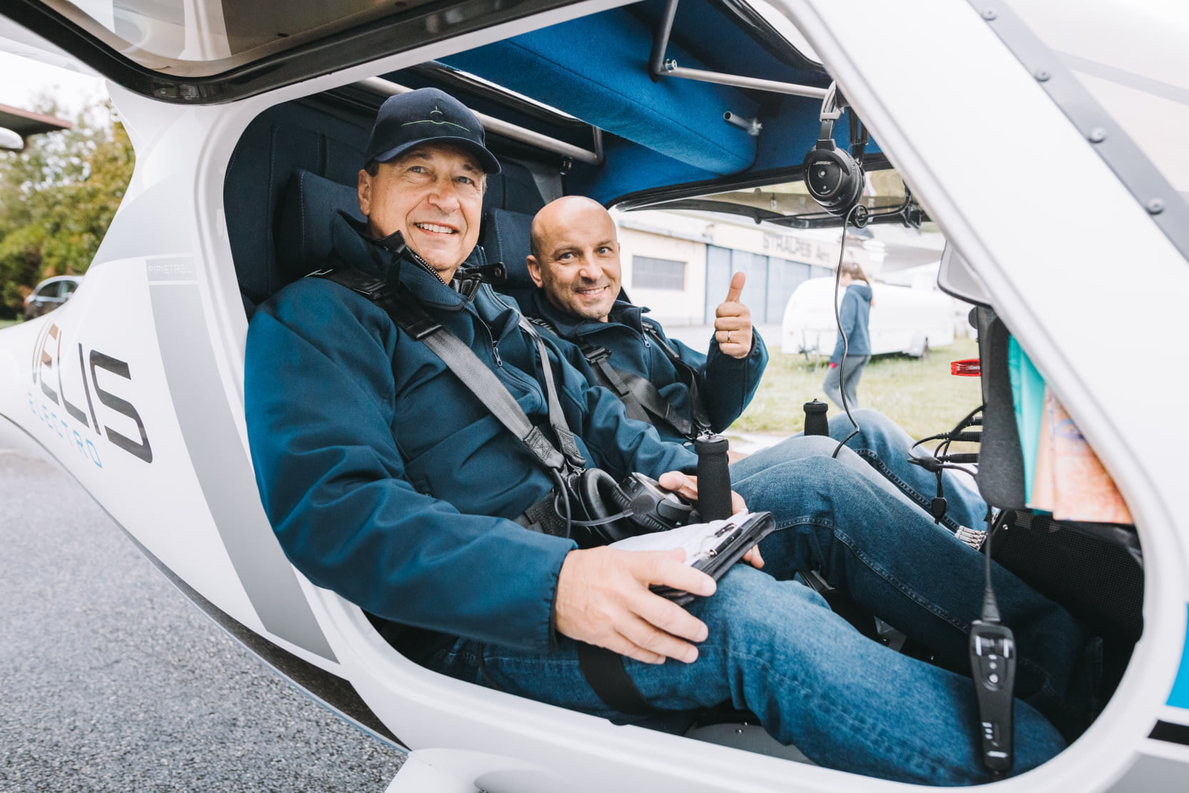 Vol d'initiation en avion 100% éléctrique