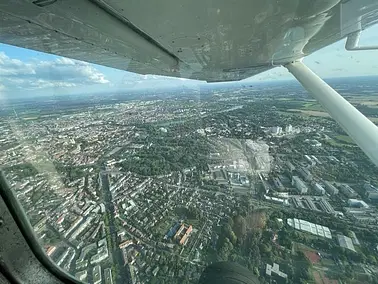 Rundflug über Münster