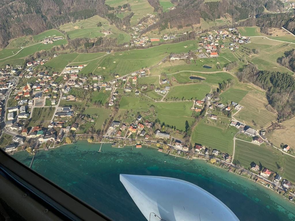 Rundflug Sightseeing Salzkammergut, Seengebiet, Voralpen