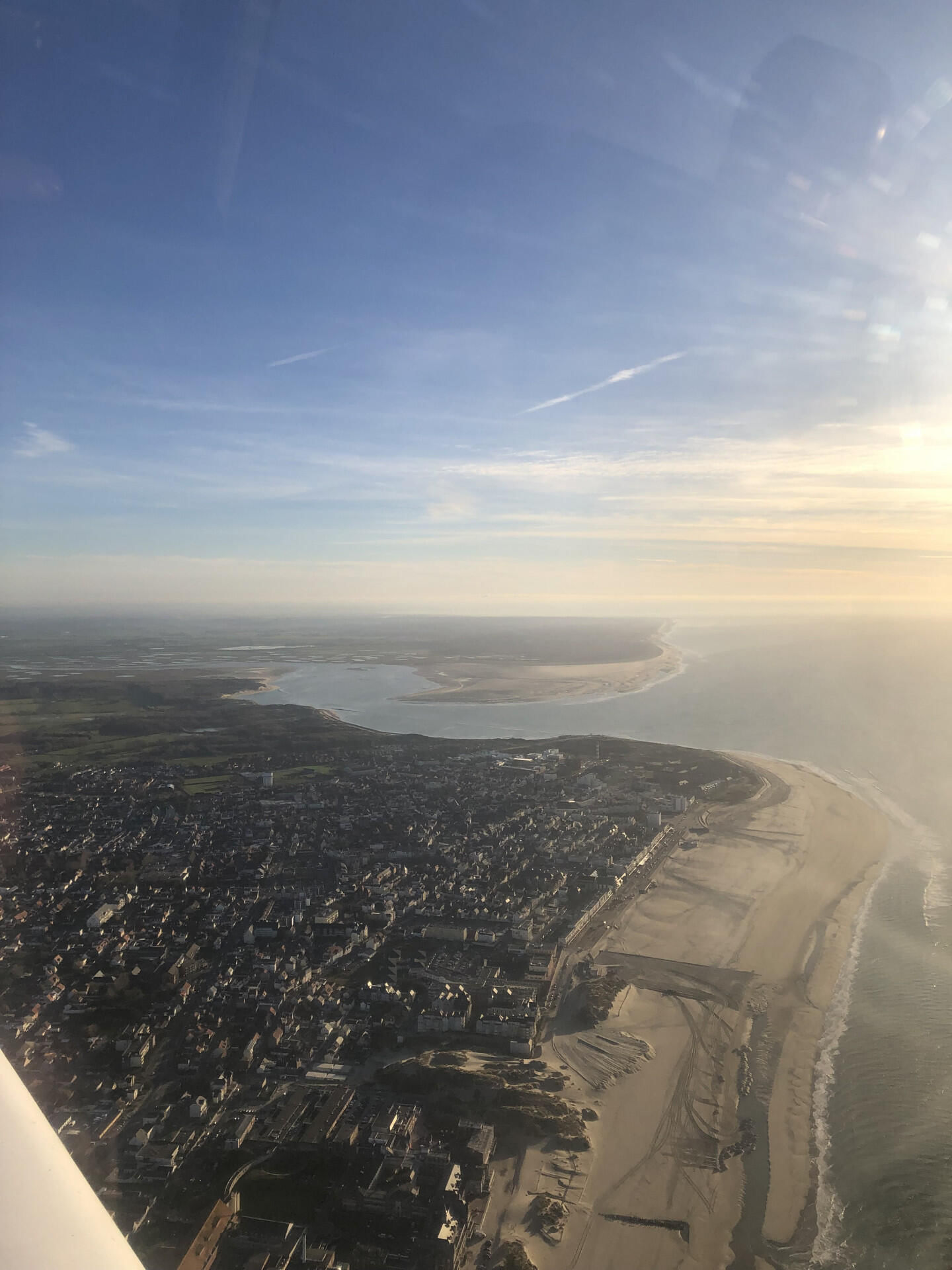 Berck avec la Baie D'Authie