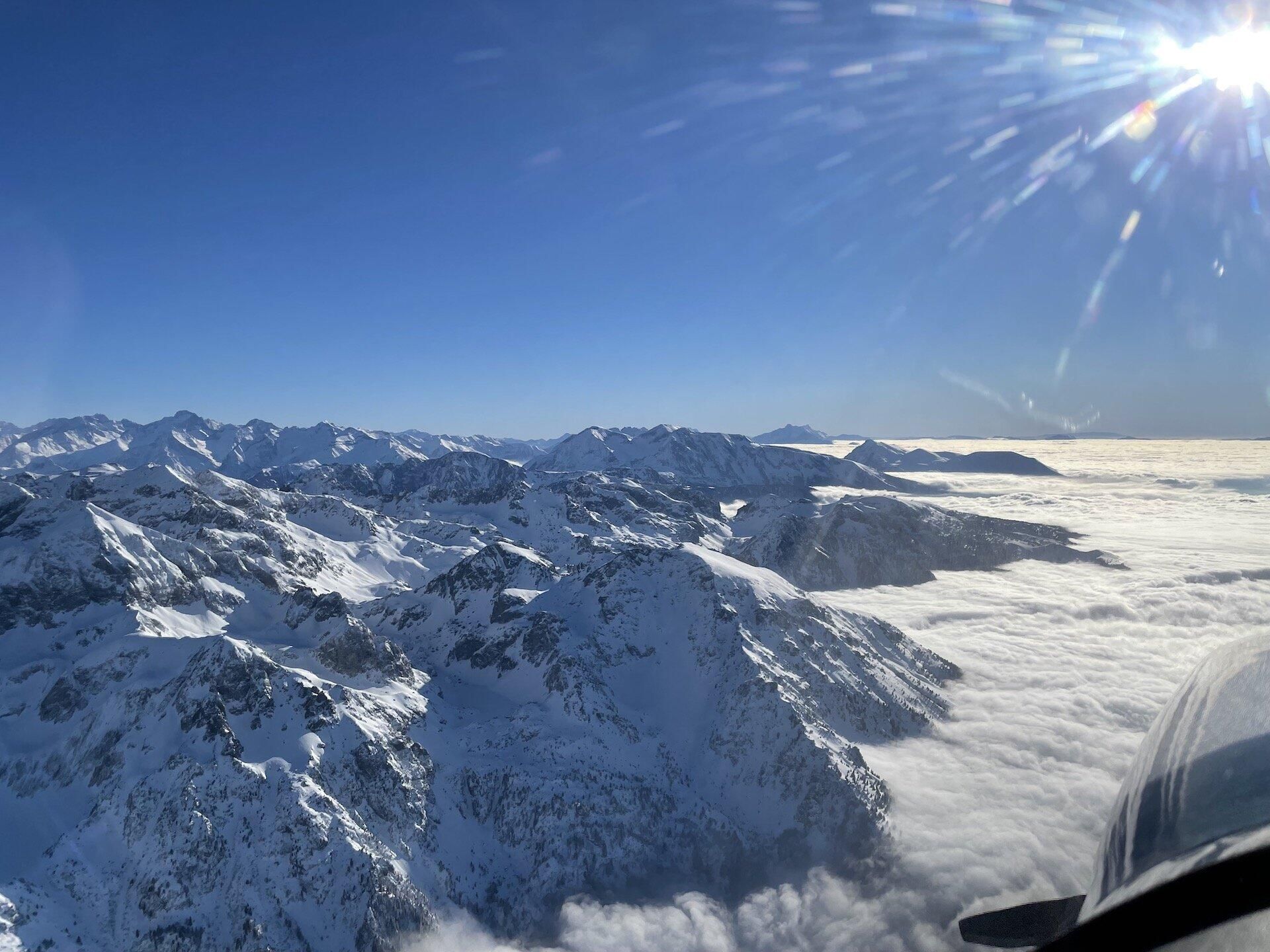Vol d'excursion : ski à la journée vers Courchevel