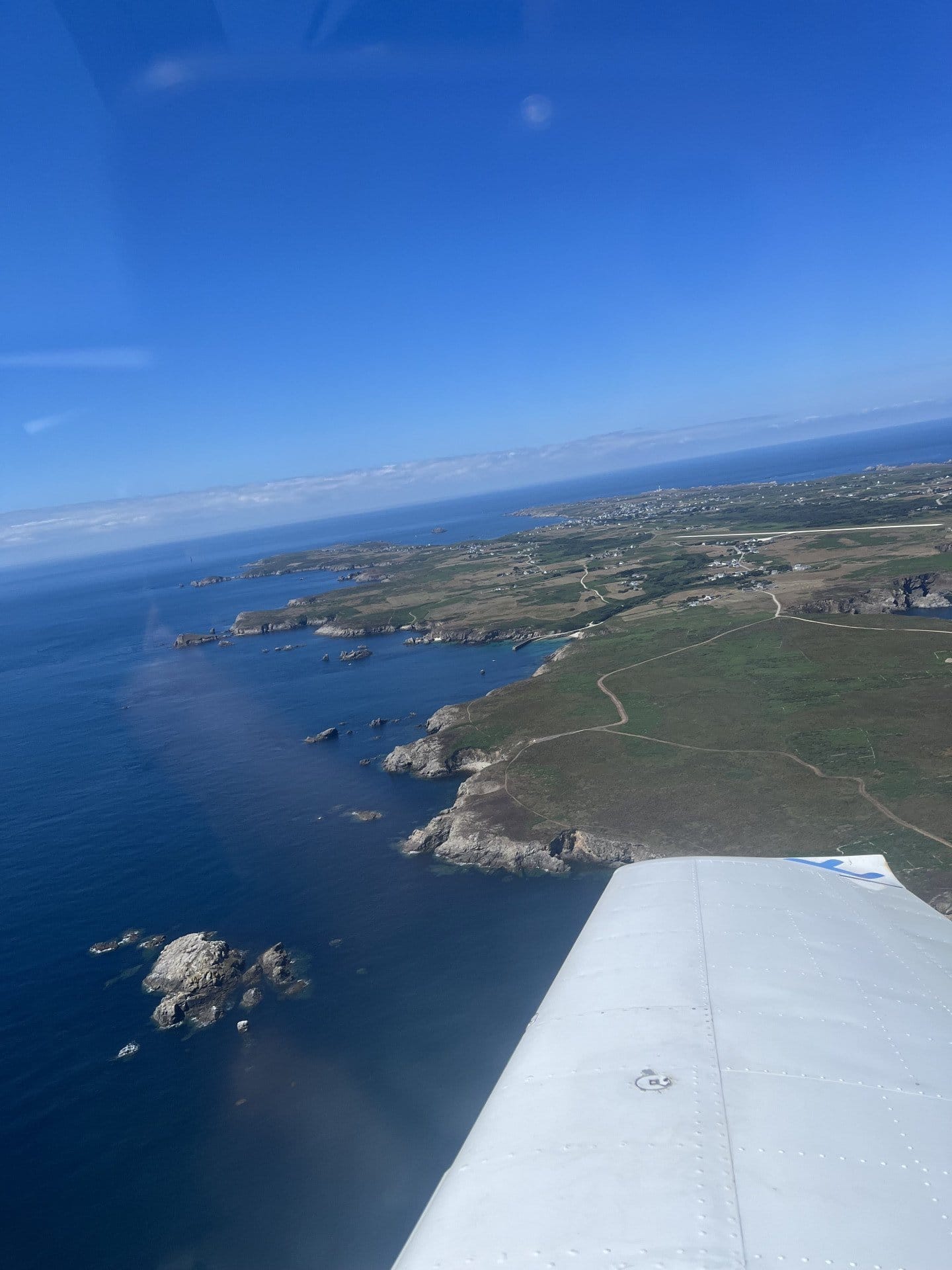 Balade aérienne dans le Finistère Nord - 1 passager