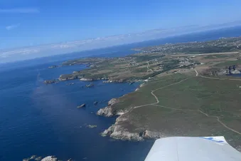 Balade aérienne dans le Finistère Nord - 1 passager