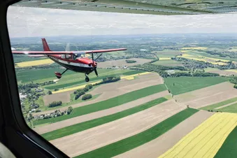 Rundflug ab Chemnitz über das Erzgebirge