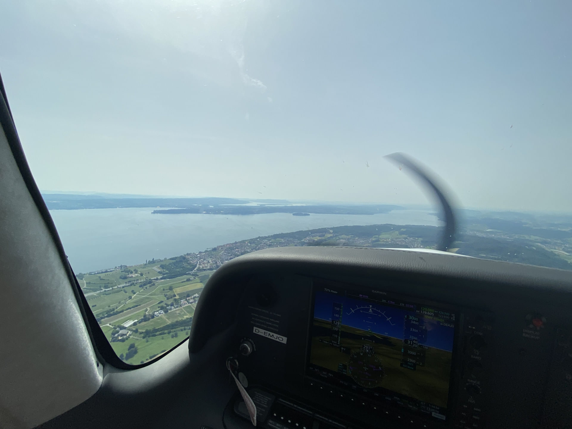 Ein Tag am Bodensee – Flug von Mainz nach Friedrichshafen