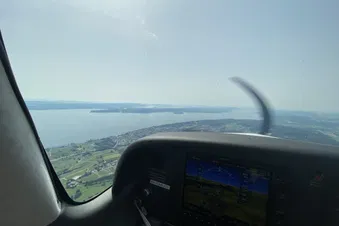 Ein Tag am Bodensee – Flug von Mainz nach Friedrichshafen