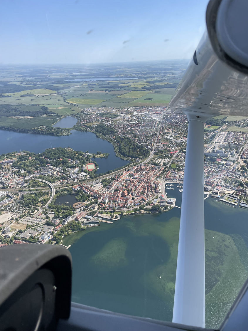 Rundflug ab dem Müritz Airpark, Rechlin