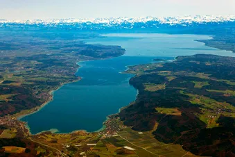 Bodensee-Rundflug: Lindau, Friedrichshafen & Konstanz