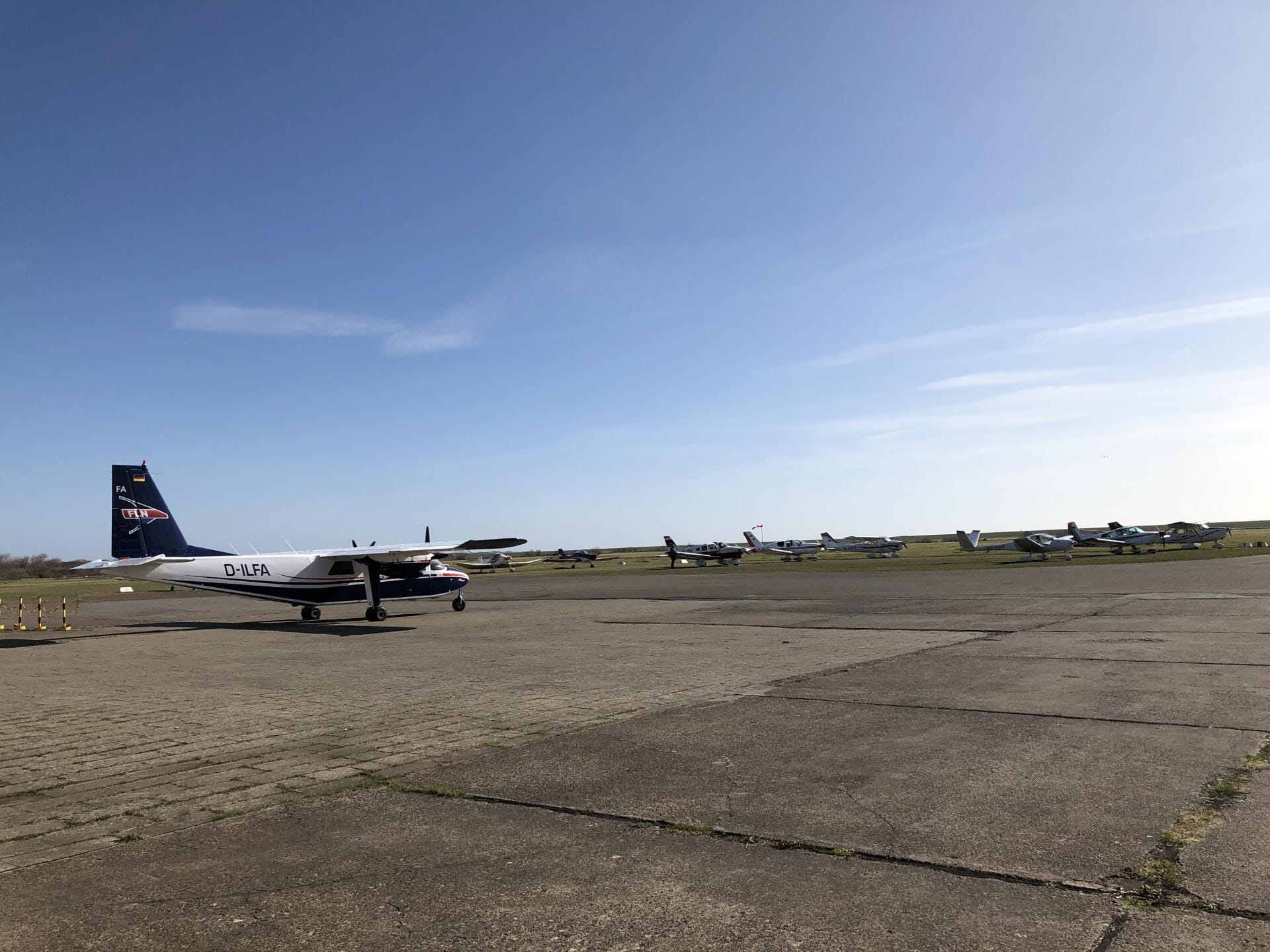 Streckenflug Wangerooge