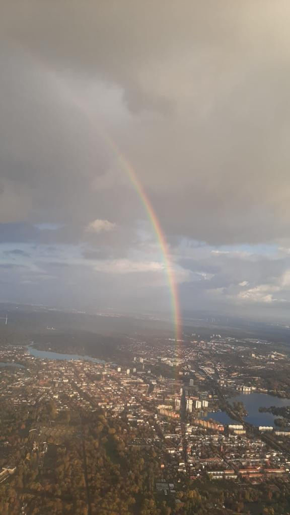 Durch den Regenbogen