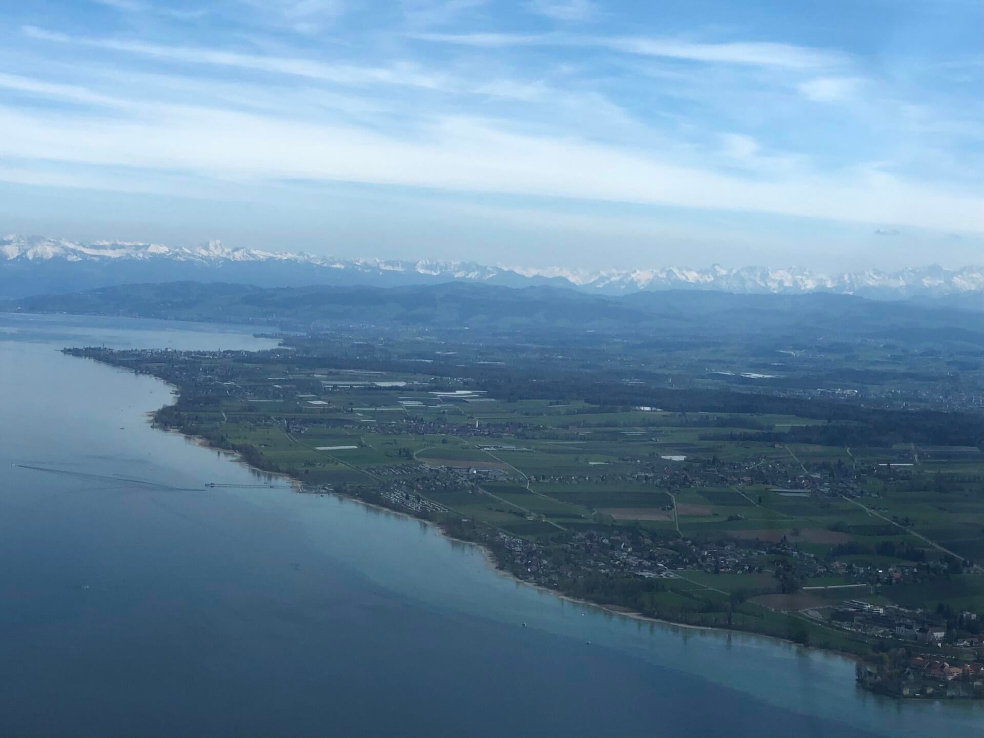 Einzigartiger Bodensee aus der Vogelperspektive erleben