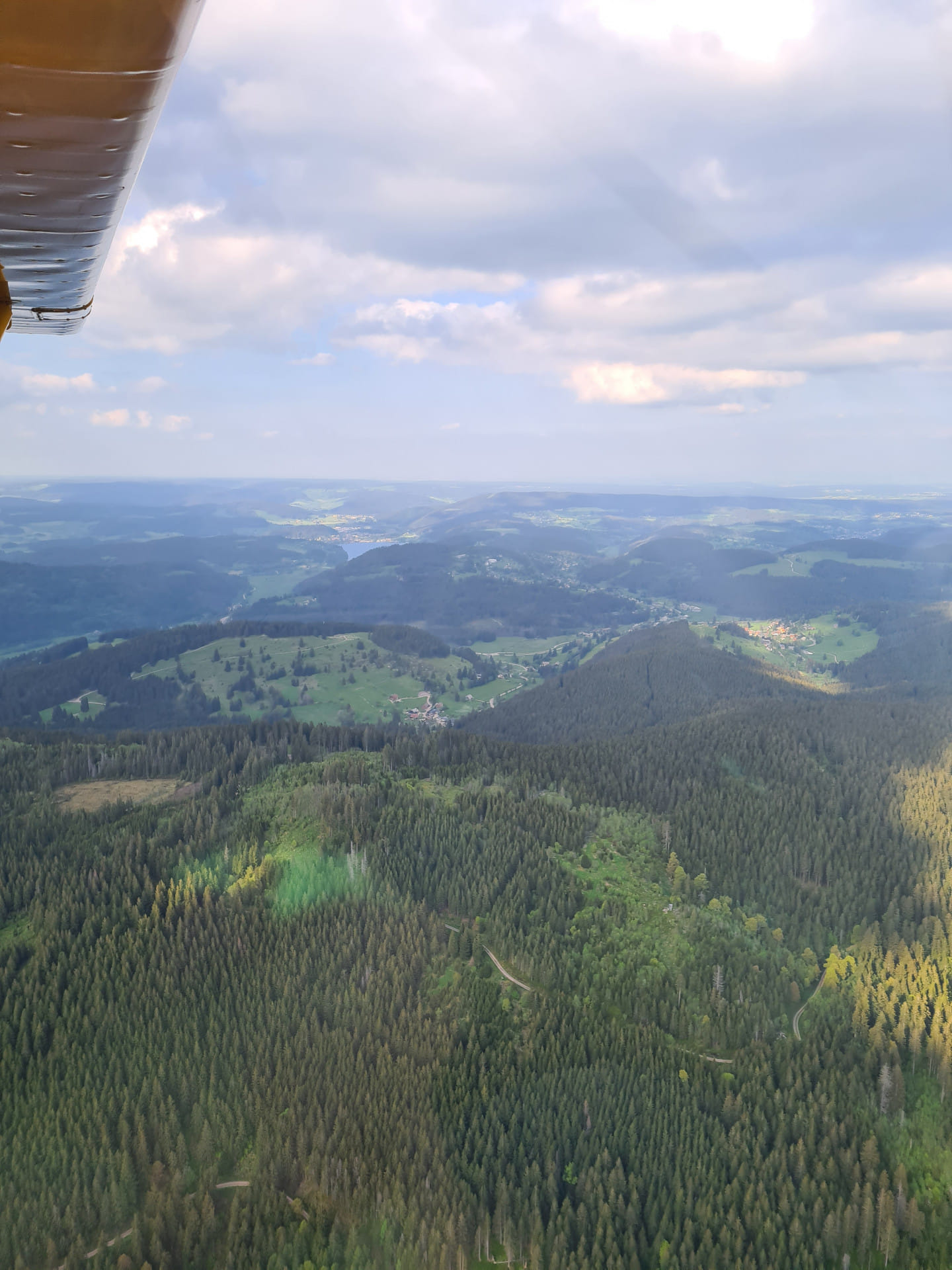 Über dem Schwarzwald