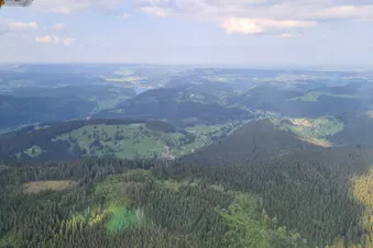 Über dem Schwarzwald