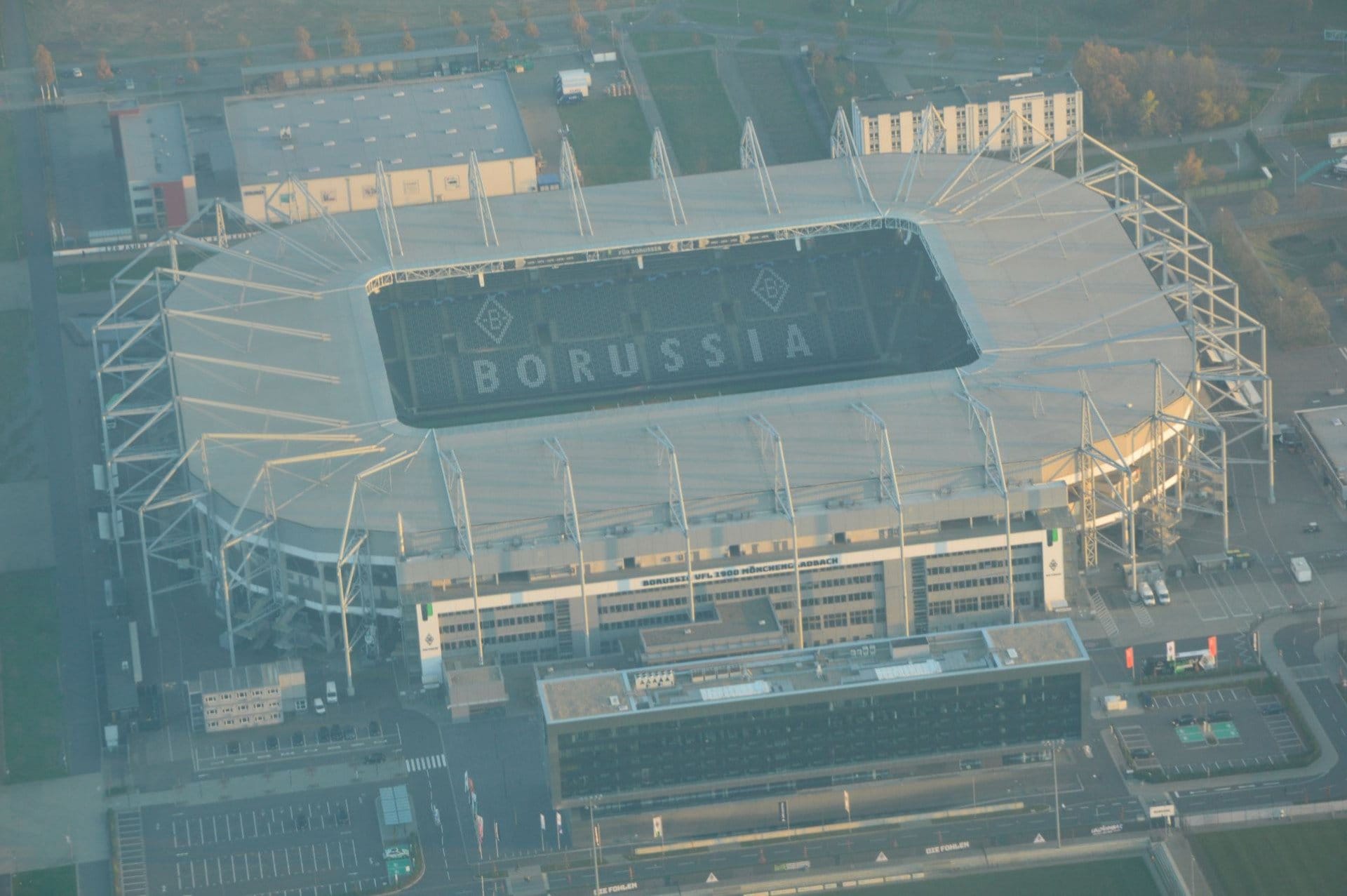 Rundflug über den Kreis Viersen + Borussia Park