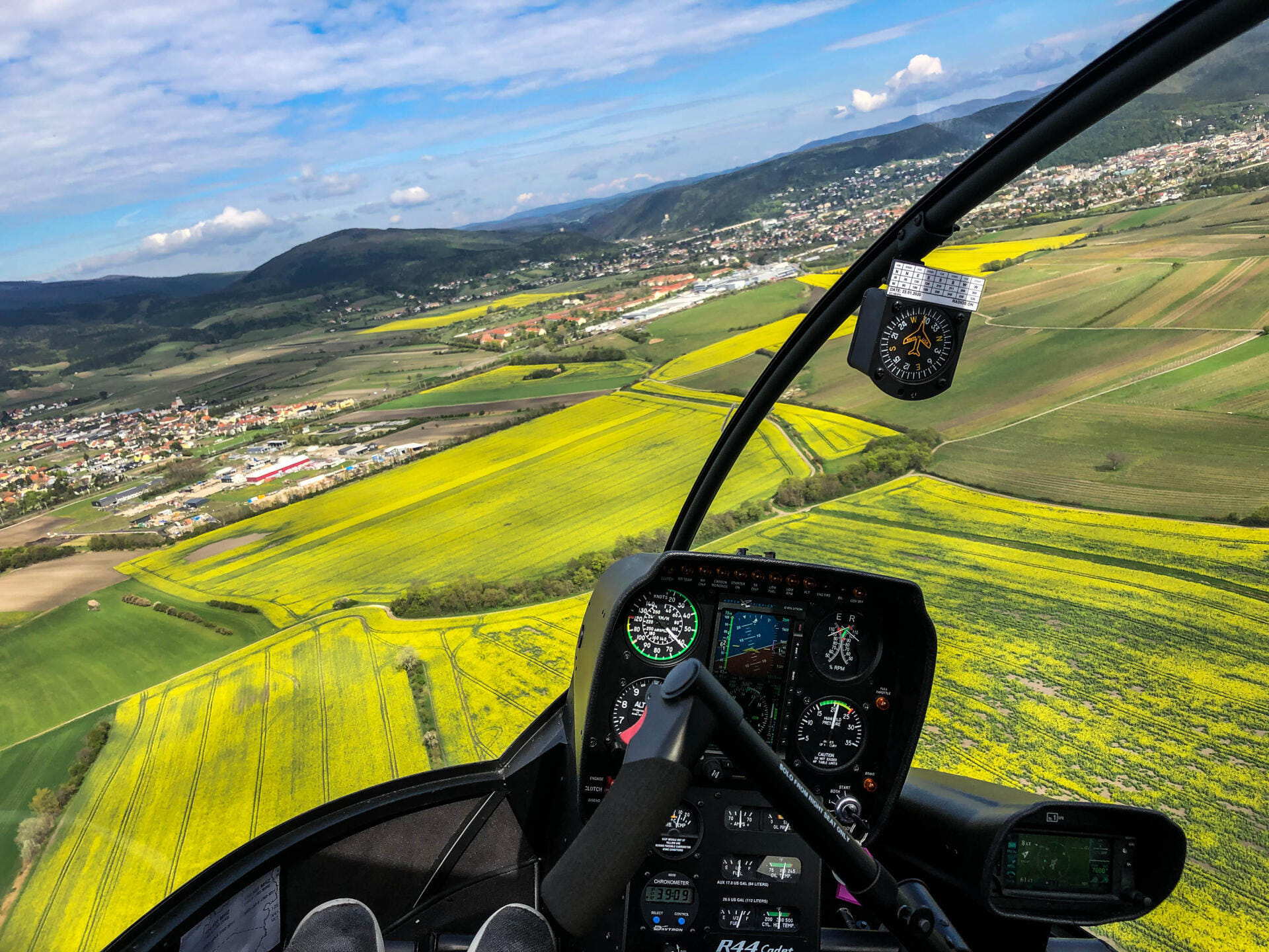 Wienerwald & Weinregion aus der Luft