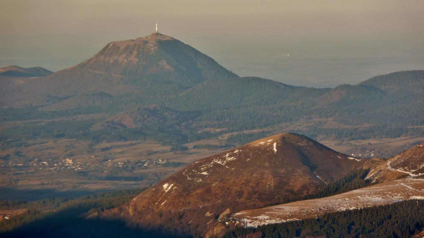 Vol Chaine des Puys - Puy de Dôme et Sancy