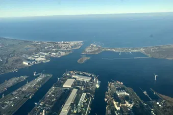 Flug entlang der Ostsee von Rostock bis Wismar, ab Berlin