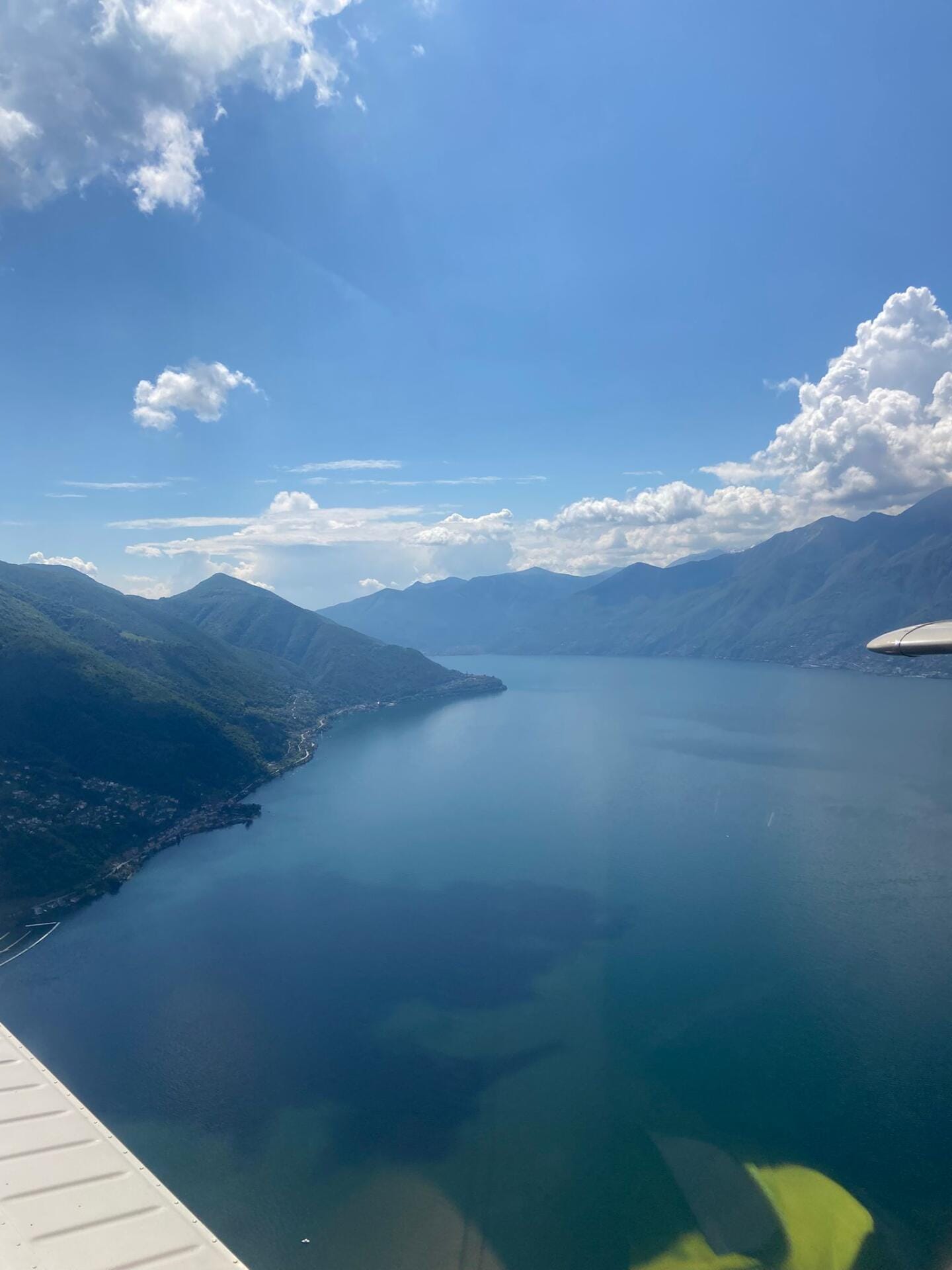 Alpenglühen & Dolce Vita: Ein Flugtag der Superlative