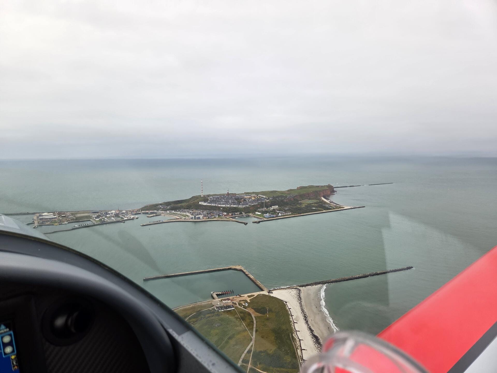 View on the main island of Helgoland