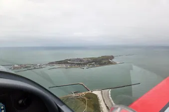 View on the main island of Helgoland
