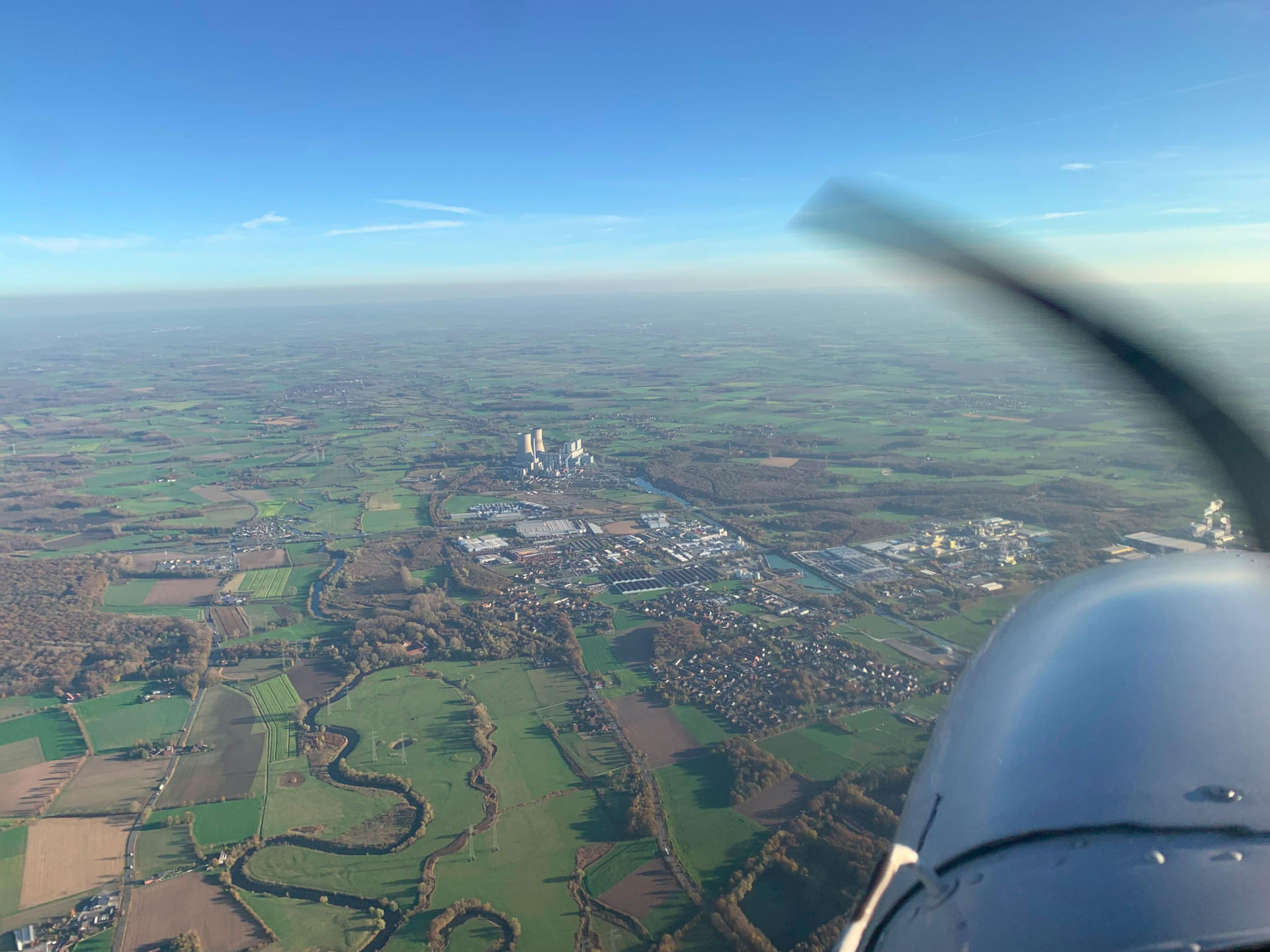 Individueller Rundflug über Münster und Umgebung
