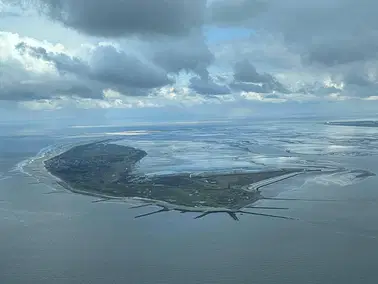 Entdecke Wangerooge und das Wattenmeer aus der Luft!