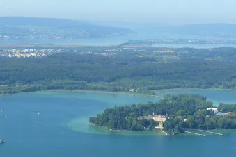 Bodenseerundflug 90min Lindau Mainau Überlingen Weingarten