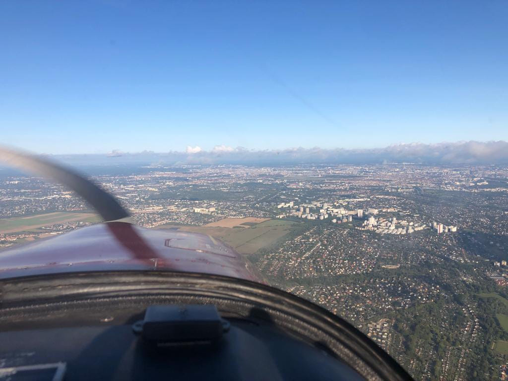 Rundflug über Potsdam & Berlin