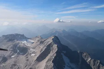 Zugspitze - Flugabenteuer in die Alpen