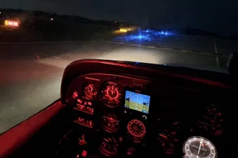 Dresden by night (Nachtflug)