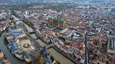 Découverte de Metz et des alentours en hélicoptère | 30 min
