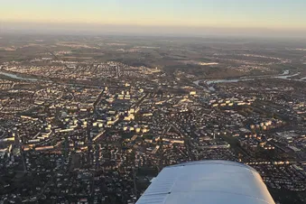 Vol le long de la Moselle - retour par la Fensch