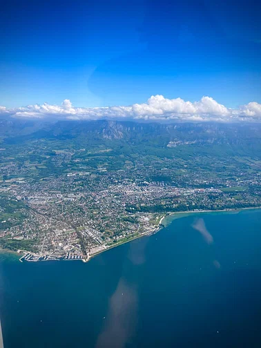 Contreforts alpins - Lac du Bourget et lac d'Aiguebelette