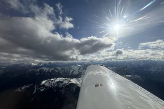 Rundflug Stockerau, Wien, Vöslau, St.Pölten