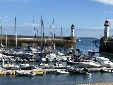 Belle Île par les airs