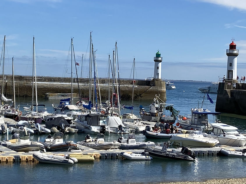 Belle Île par les airs