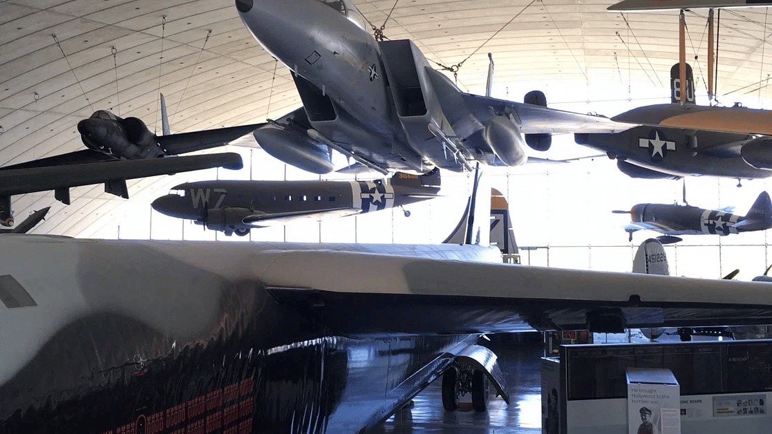 Fly to IWM Duxford from Turweston for the day