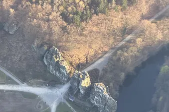 Rundflug über Bielefeld, Detmold und dein Haus?