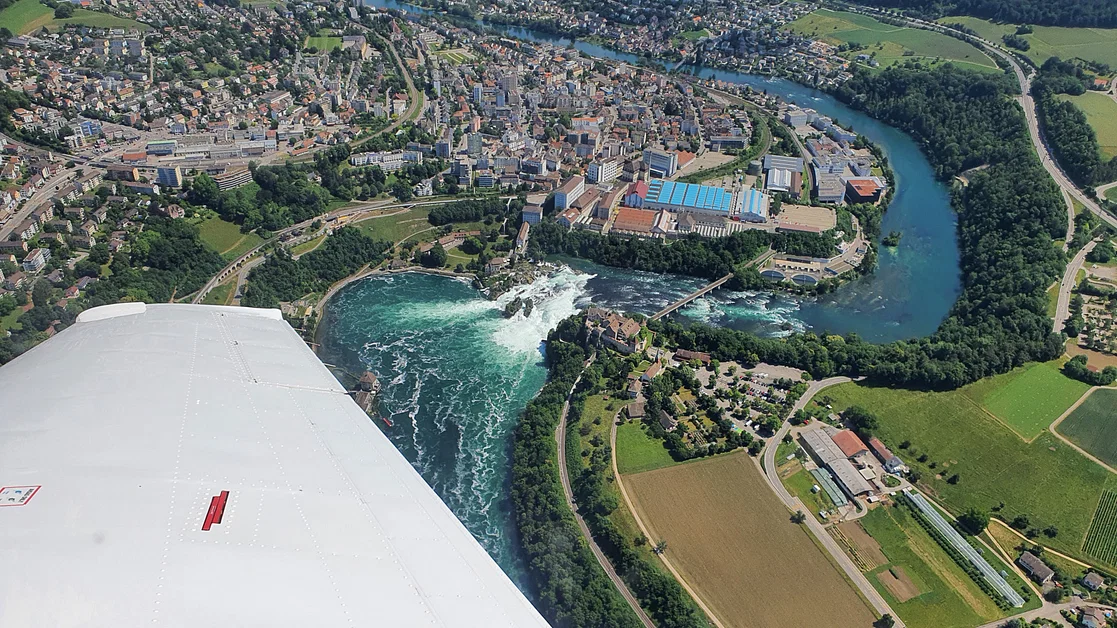 Rheinfall Panoramaflug