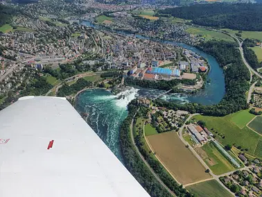 Rheinfall Panoramaflug