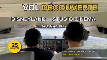 Survolez Disneyland et les Studios de cinéma TSF